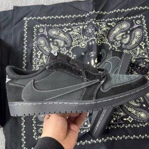 Jordan 1 Retro Low Og Sp Travis Scott Black Phantom